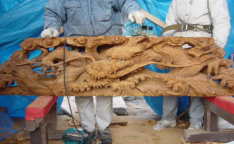 専属彫刻師 中本 力のご紹介